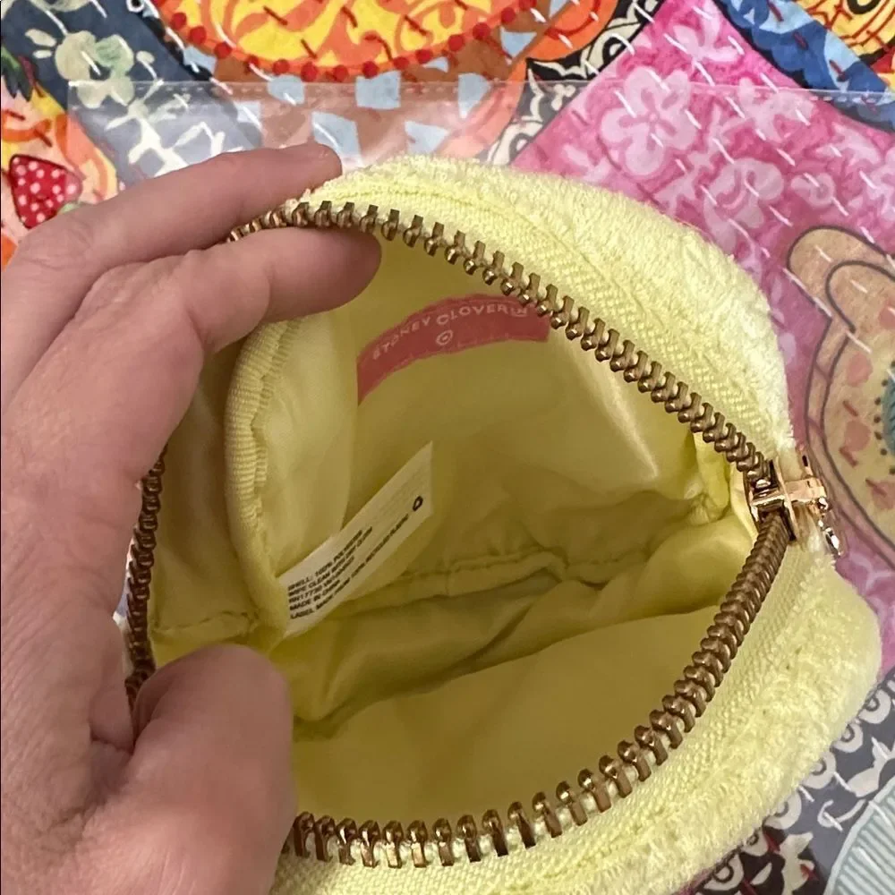 NWOT Stoney Clover Lane x Target Terry Palm Trees Embossed Pouch